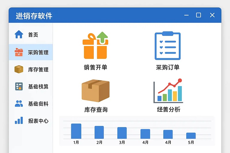 订单进销存系统模型